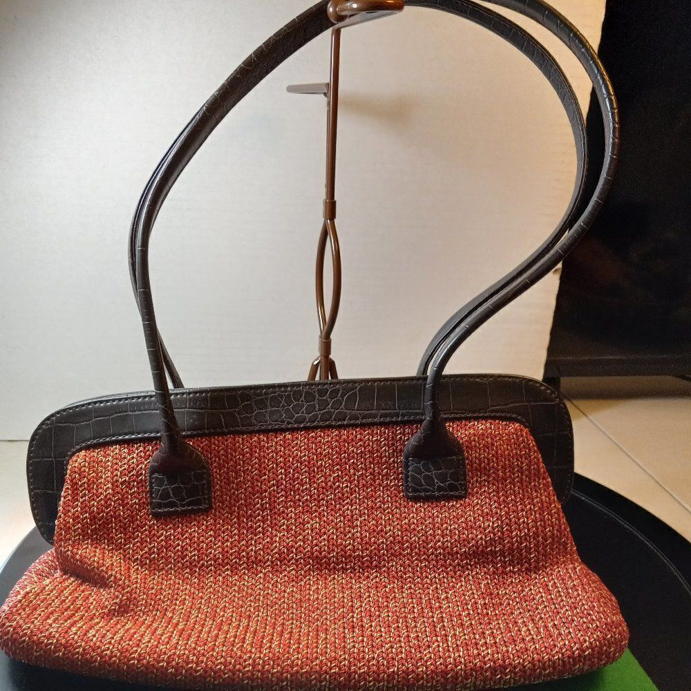 the Sac Woven Shoulder bag Cottagecore Grandmacore